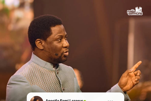 QUOTE OF THE DAY BY APOSTLE FEMI LAZARUS 5