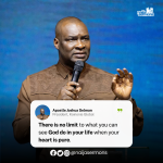 QUOTE OF THE DAY BY APOSTLE JOSHUA SELMAN 2