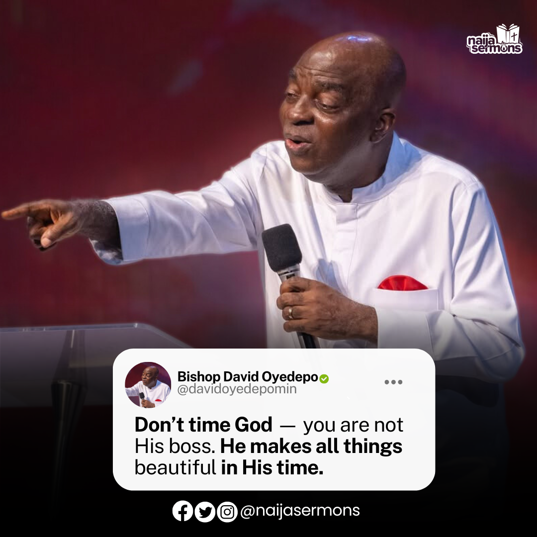 QUOTE OF THE DAY BY BISHOP DAVID OYEDEPO 1