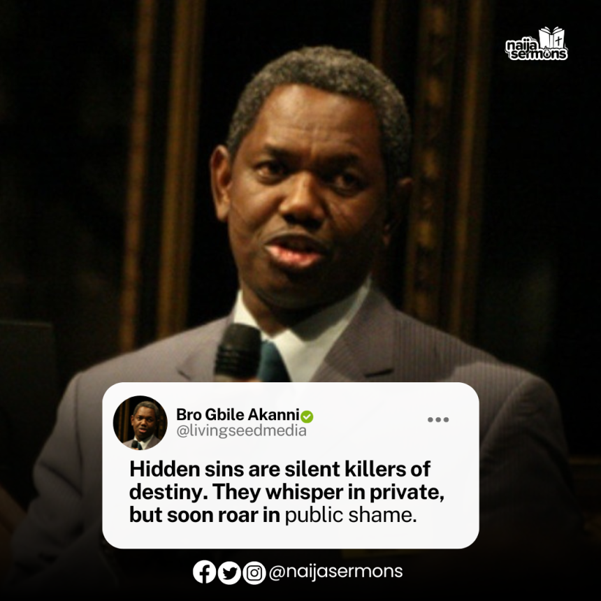 QUOTE OF THE DAY BY BRO GBILE AKANNI 6