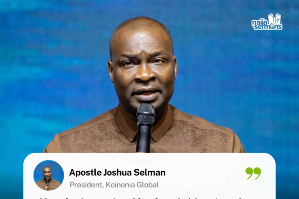 QUOTE OF THE DAY BY APOSTLE JOSHUA SELMAN 6