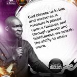 DOWNLOAD MP3: ANOTHER MEASURE (A CRY FOR GREATER GLORY) BY Apostle Joshua Selman NOVEMBER 9, 2025 7