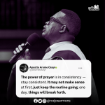 QUOTE OF THE DAY BY APOSTLE AROME OSAYI 9