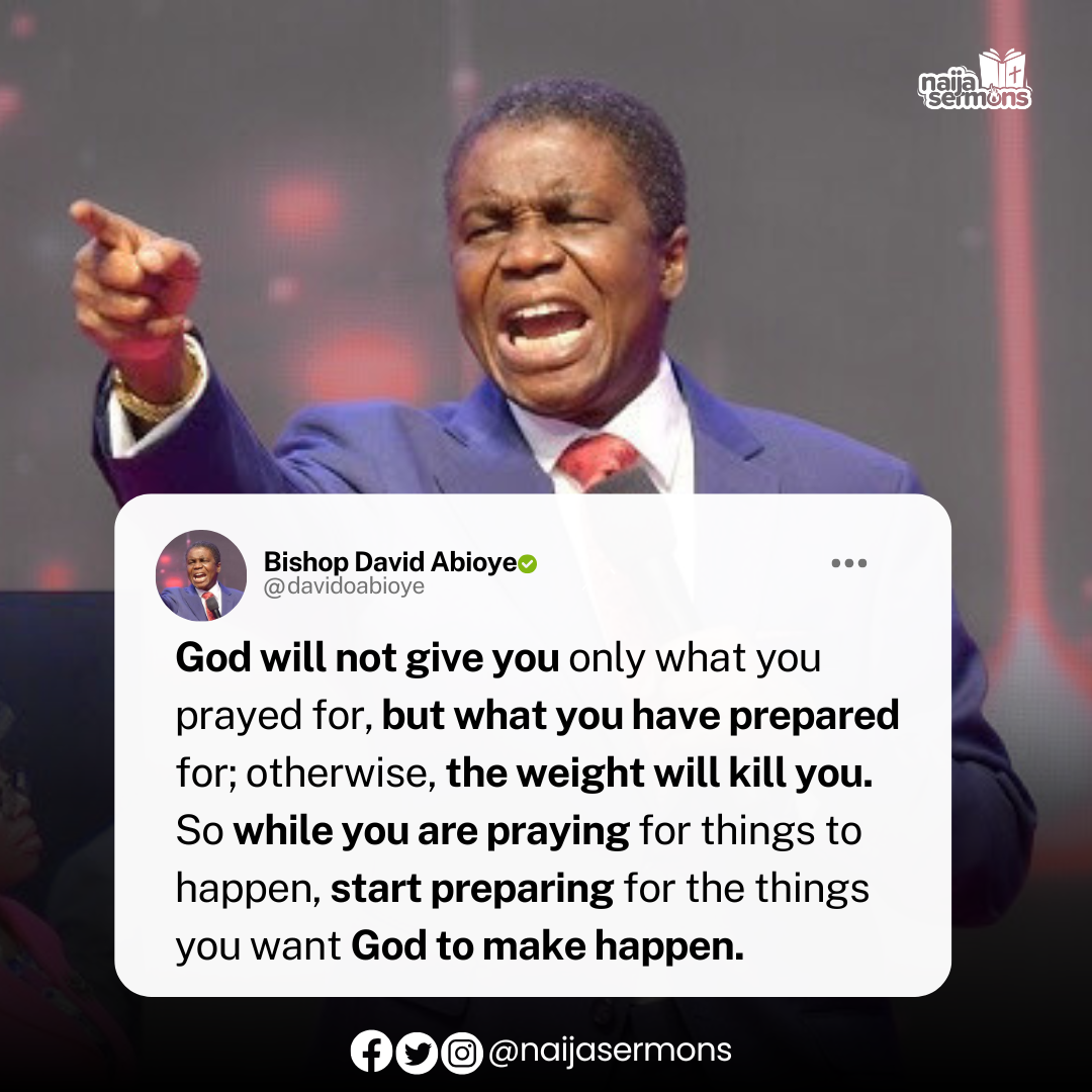 QUOTE OF THE DAY BY BISHOP DAVID ABIOYE 1