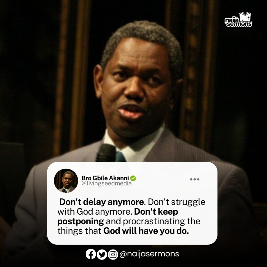 QUOTE OF THE DAY BY BRO. GBILE AKANNI 2