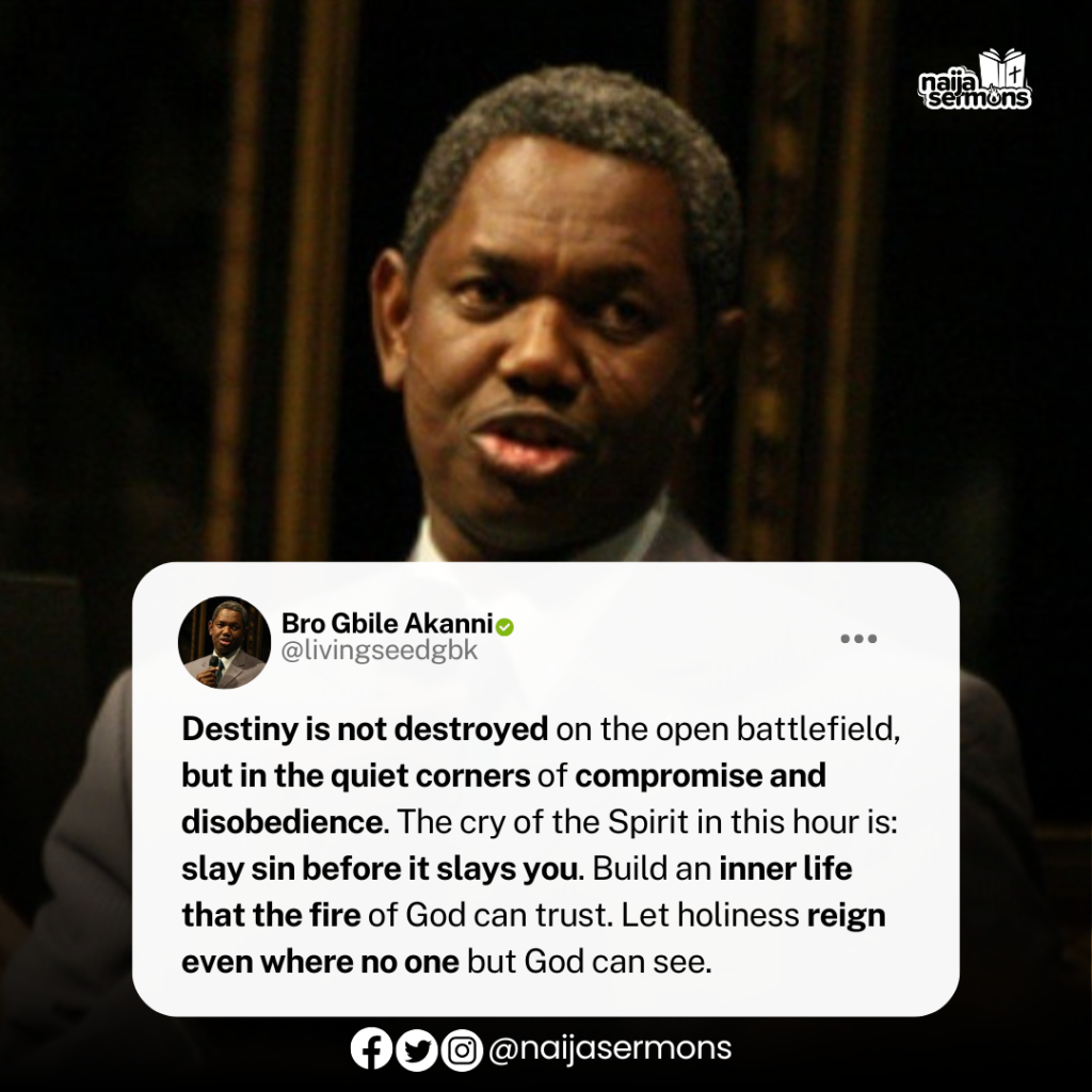 QUOTE OF THE DAY BY BRO GBILE AKANNI 2
