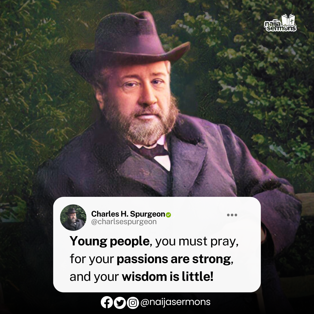 QUOTE OF THE DAY BY CHARLES H. SPURGEON 1