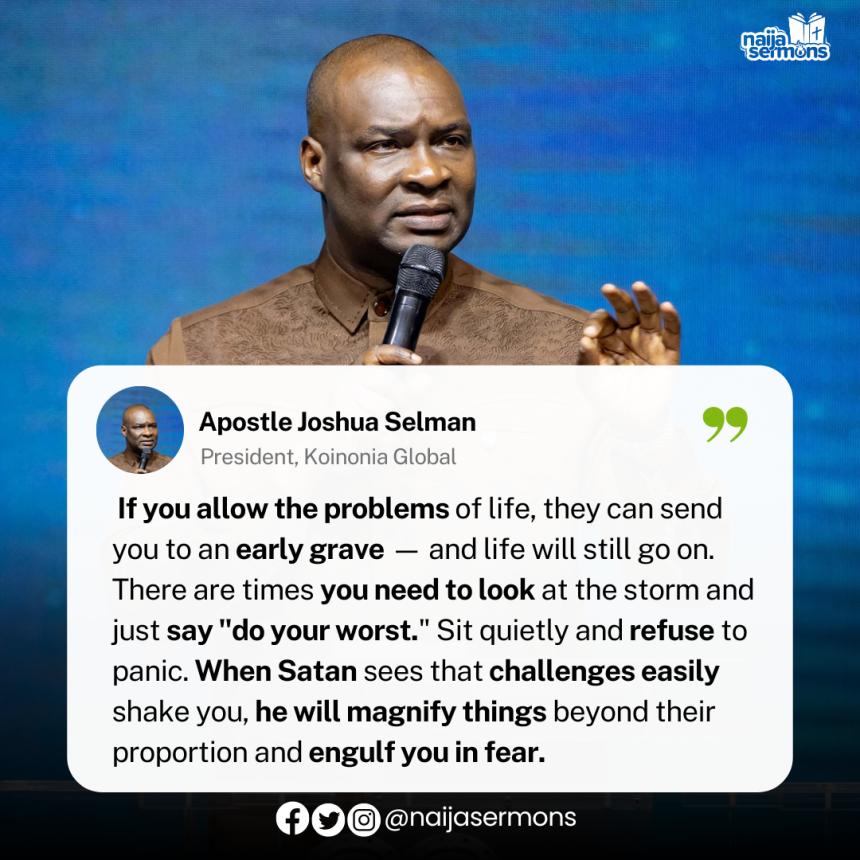 QUOTE OF THE DAY BY APOSTLE JOSHUA SELMAN 6
