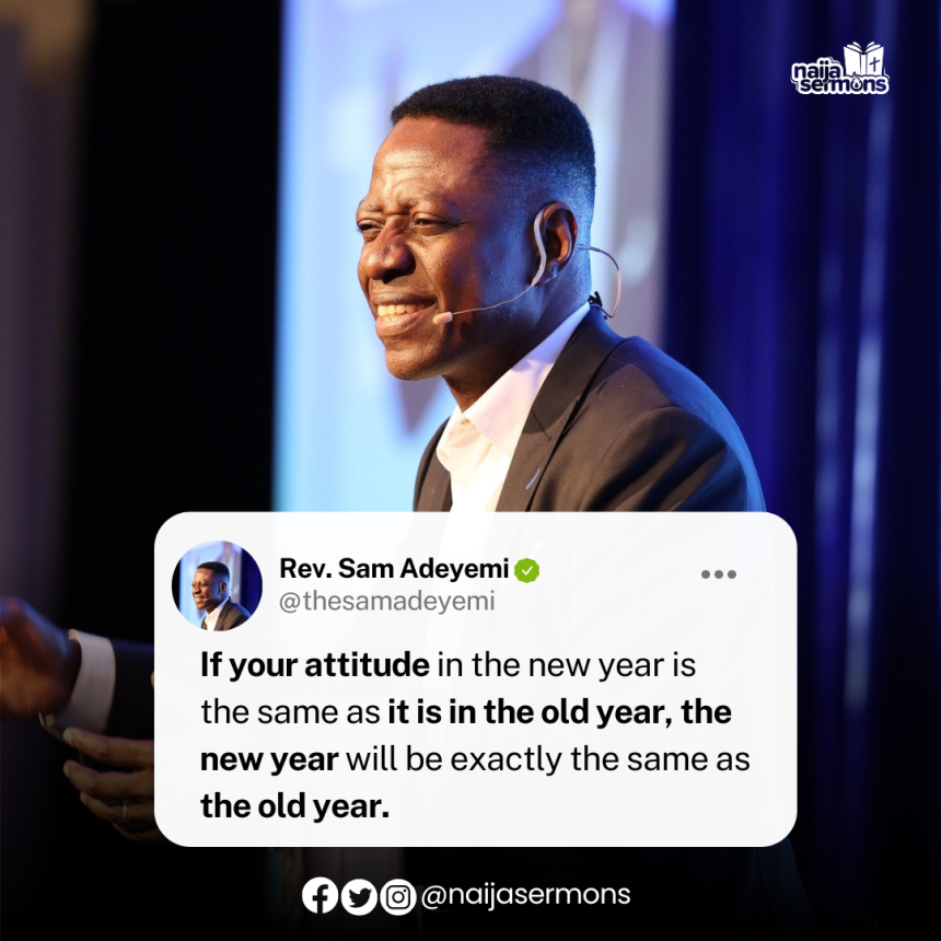 QUOTE OF THE DAY BY REV. SAM ADEYEMI 3