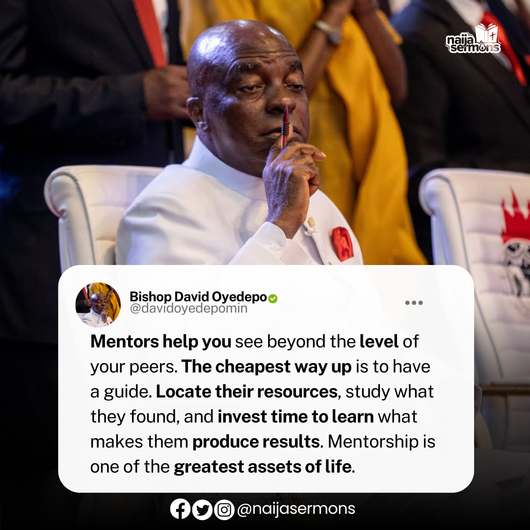 QUOTE OF THE DAY BY BISHOP DAVID OYEDEPO 1