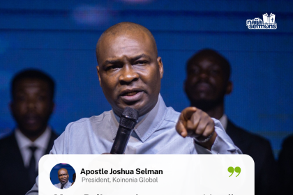 QUOTE OF THE DAY BY APOSTLE JOSHUA SELMAN 15