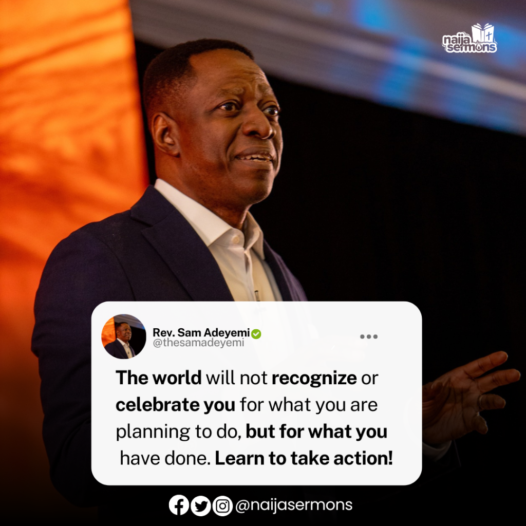 QUOTE OF THE DAY BY REV SAM ADEYEMI 2