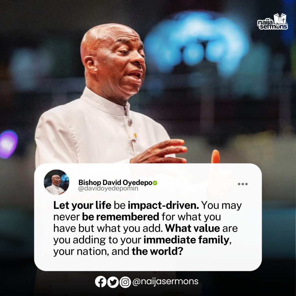 QUOTE OF THE DAY BY BISHOP DAVID OYEDEPO 2