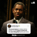 QUOTE OF THE DAY BY BRO. GBILE AKANNI 7