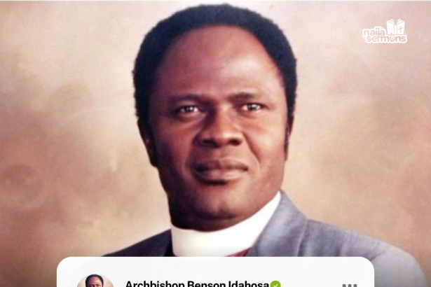 QUOTE OF THE DAY BY ARCHBISHOP BENSON IDAHOSA 5