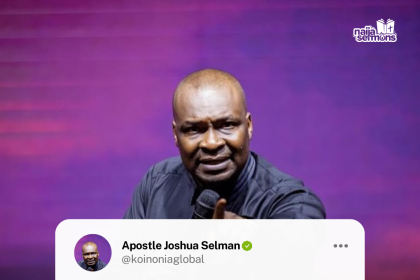 QUOTE OF THE DAY BY APOSTLE JOSHUA SELMAN 6