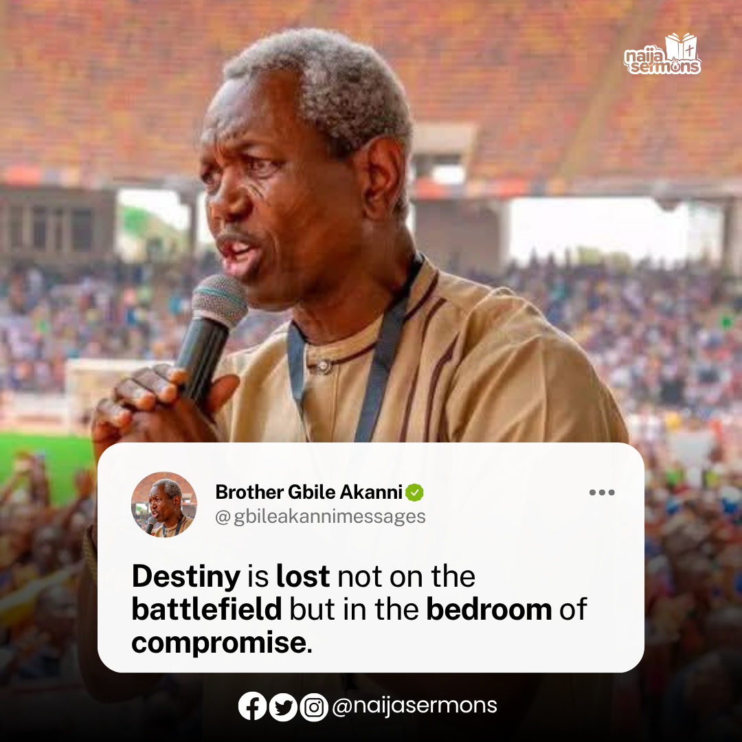 QUOTE OF THE DAY BY BRO GBILE AKANNI 1