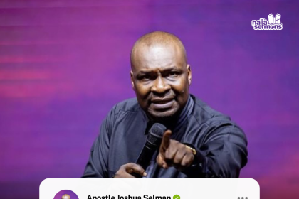 QUOTE OF THE DAY BY APOSTLE JOSHUA SELMAN 2
