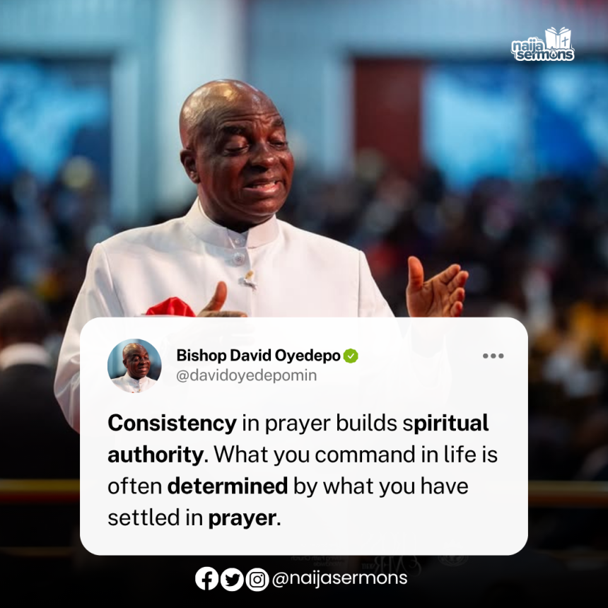 QUOTE OF THE DAY BY BISHOP DAVID OYEDEPO 4