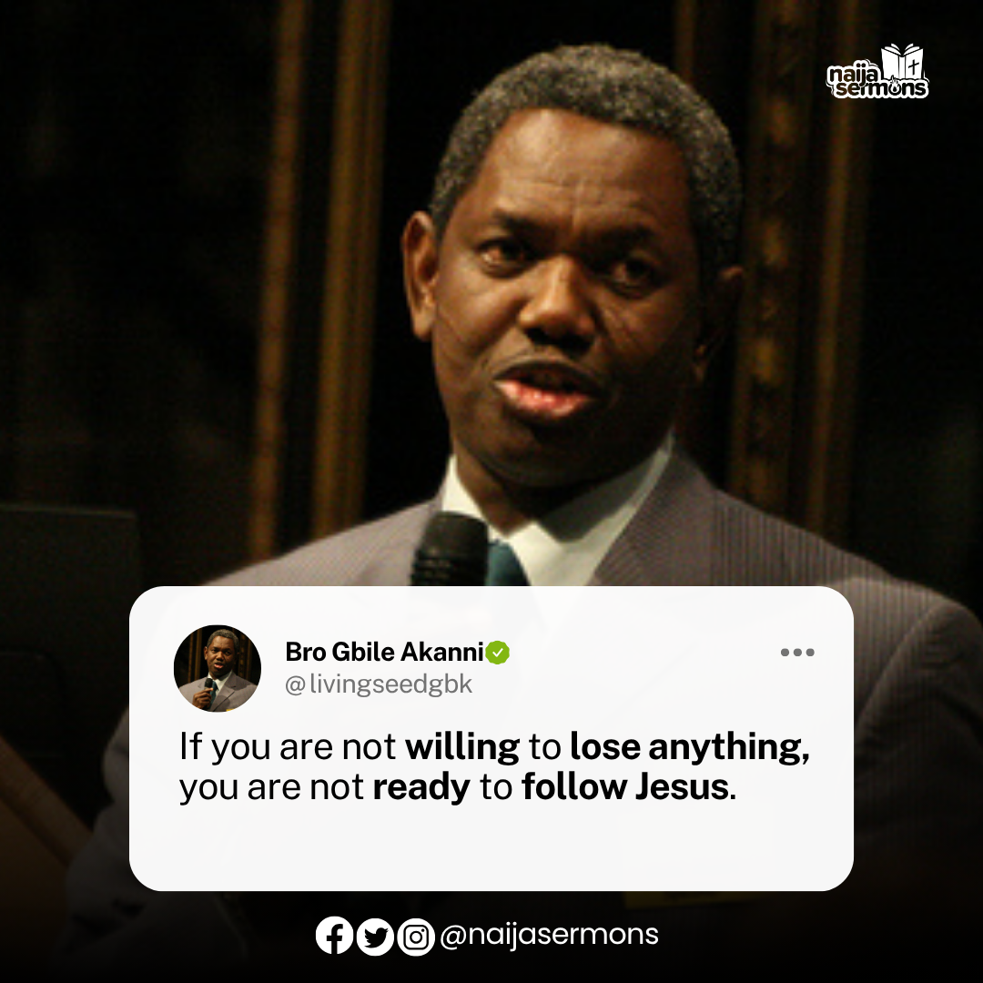 QUOTE OF THE DAY BY BRO GBILE AKANNI 1