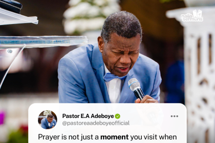 QUOTE OF THE DAY BY PASTOR E.A ADEBOYE 17