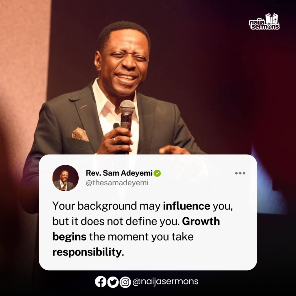 QUOTE OF THE DAY BY REV SAM ADEYEMI 2