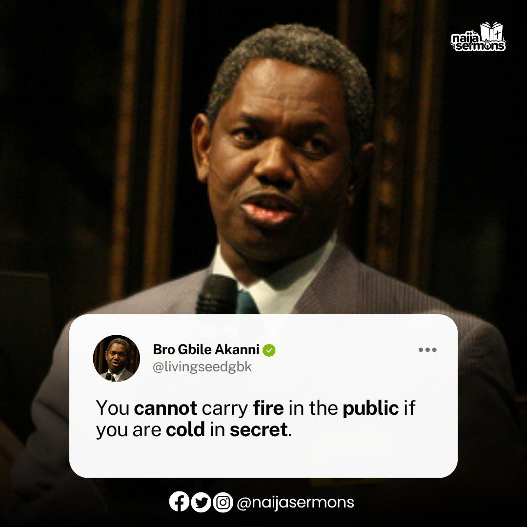 QUOTE OF THE DAY BY BRO GBILE AKANNI 1