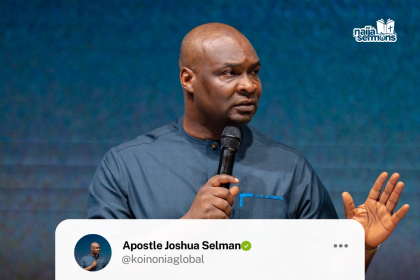 QUOTE OF THE DAY BY APOSTLE JOSHUA SELMAN 2