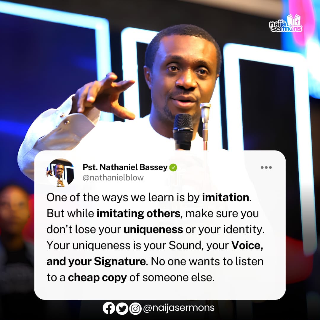 QUOTE OF THE DAY BY PST NATHANIEL BASSEY 1