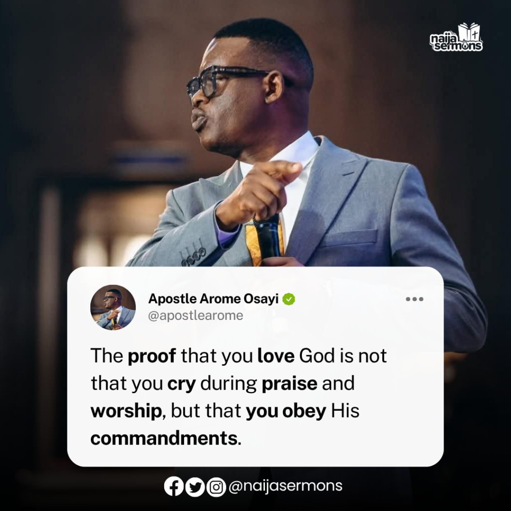 QUOTE OF THE DAY BY APOSTLE AROME OSAYI 2