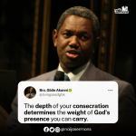 QUOTE OF THE DAY BY BRO GBILE AKANNI 5
