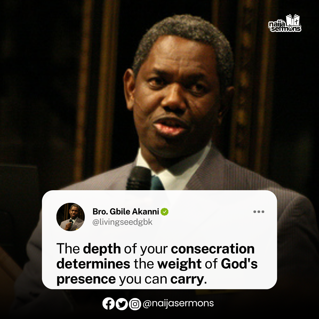 QUOTE OF THE DAY BY BRO GBILE AKANNI 1