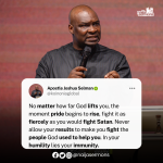 QUOTE OF THE DAY BY APOSTLE JOSHUA SELMAN 5
