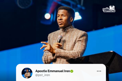 QUOTE OF THE DAY BY APOSTLE EMMANUEL IREN 2