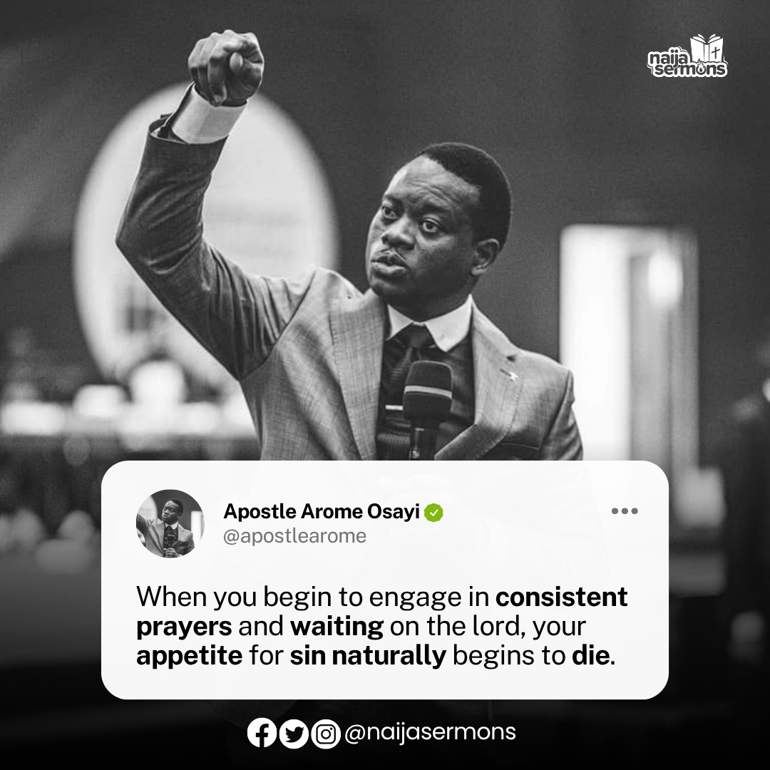 QUOTE OF THE DAY BY APOSTLE AROME OSAYI 1