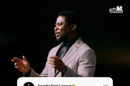 QUOTE OF THE DAY BY APOSTLE FEMI LAZARUS  17