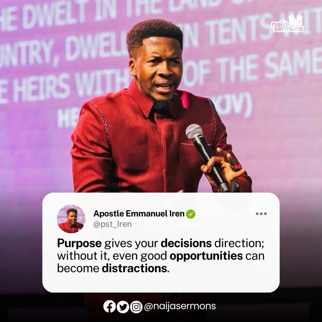 QUOTE OF THE DAY BY APOSTLE EMMANUEL IREN 2