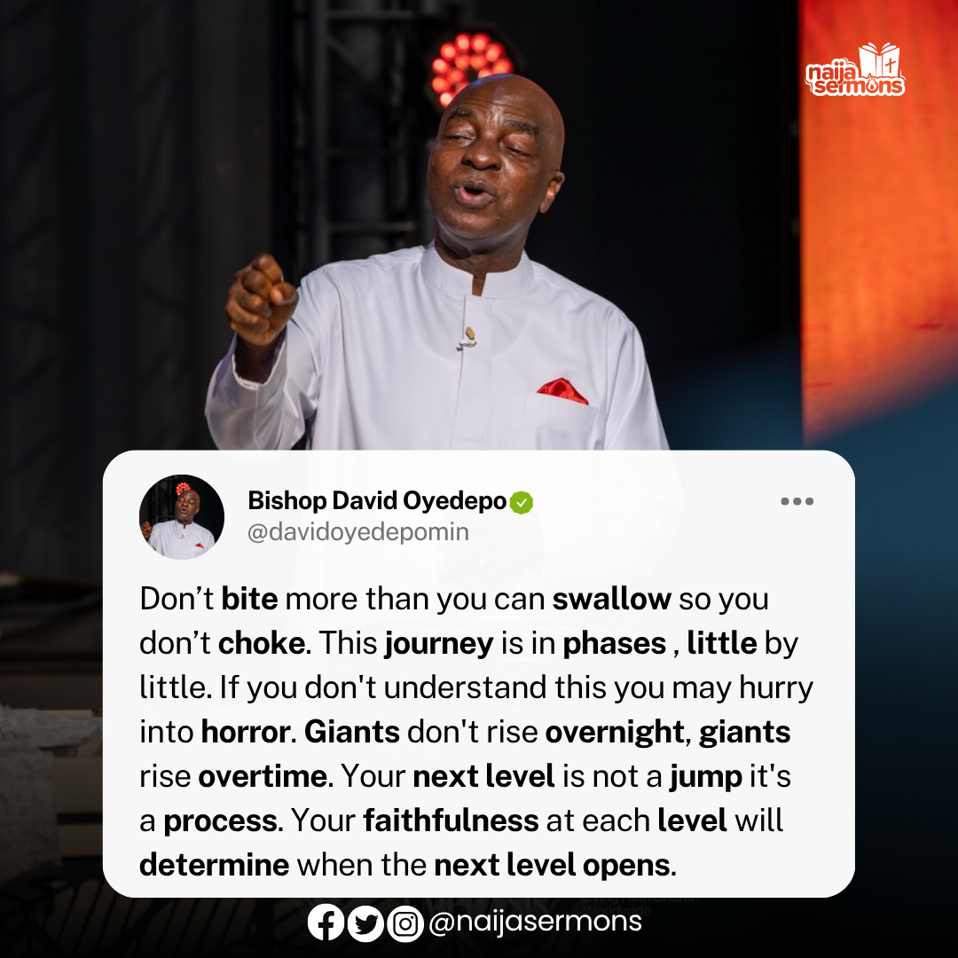 QUOTE OF THE DAY BY BISHOP DAVID OYEDEPO 1