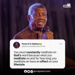 QUOTE OF THE DAY BY PASTOR E.A ADEBOYE 4