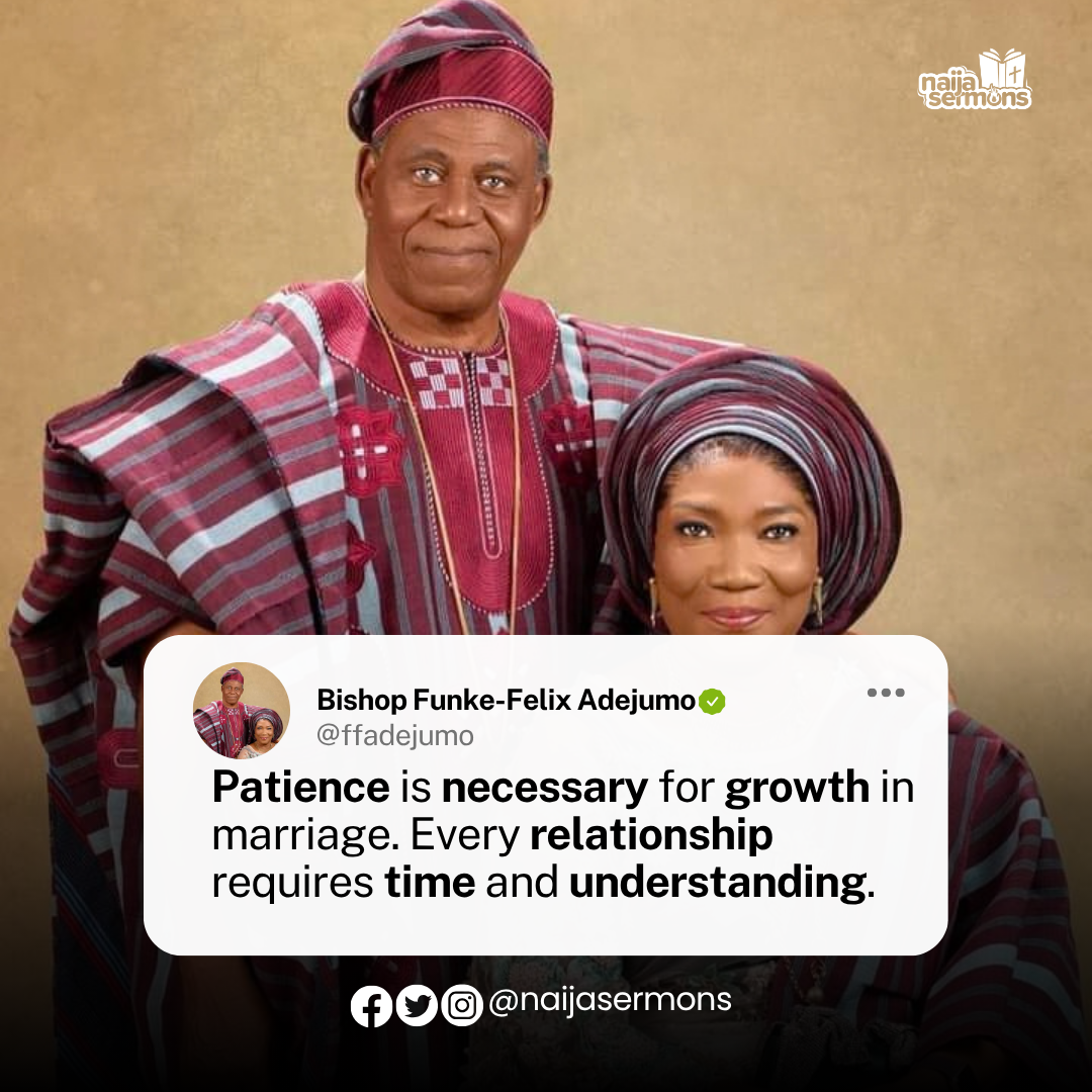 QUOTE OF THE DAY BY BISHOP FUNLE-FELIX ADEJUMO 1
