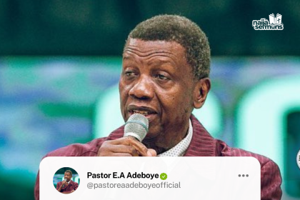 QUOTE OF THE DAY BY PASTOR E.A ADEBOYE 18