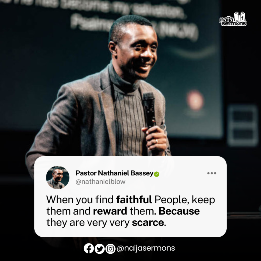 QUOTE OF THE DAY BY PASTOR NATHANIEL BASSEY 9