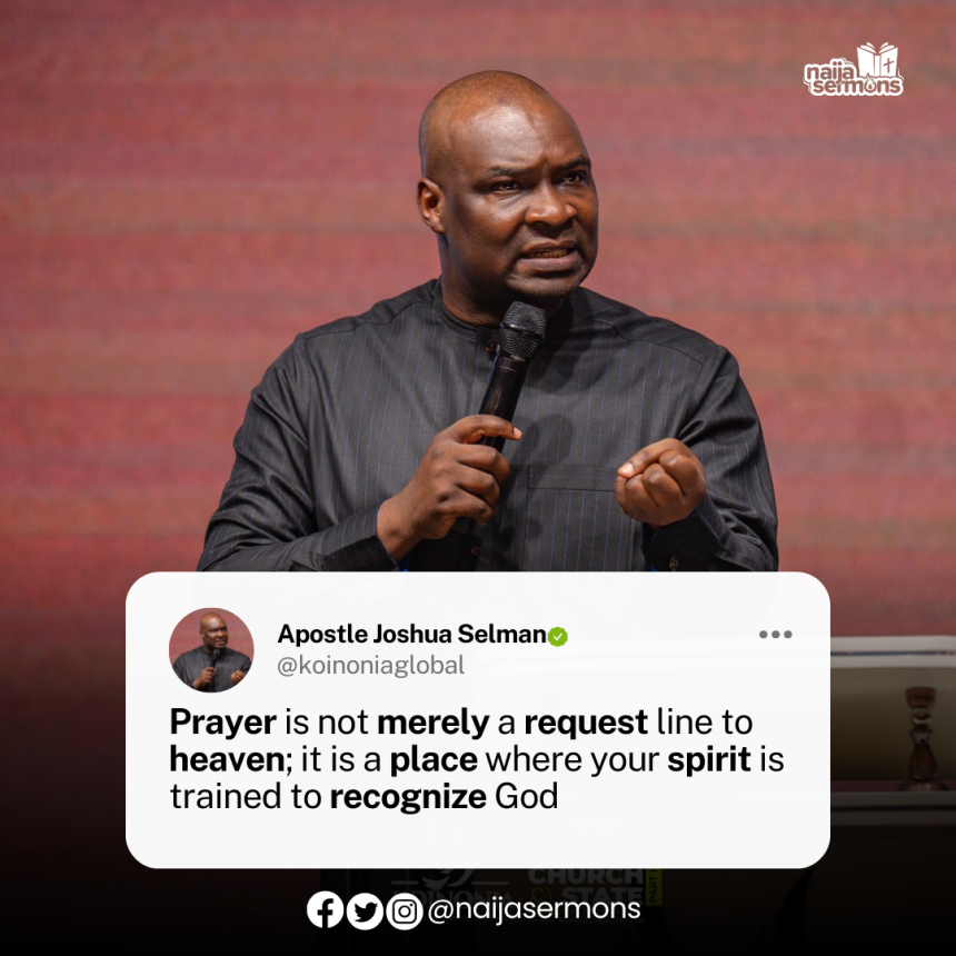 QUOTE OF THE DAY BY APOSTLE JOSHUA SELMAN 8