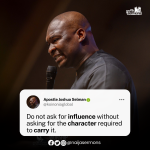 QUOTE OF THE DAY BY APOSTLE JOSHUA SELMAN 5